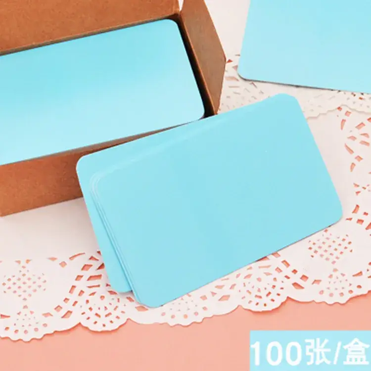 English Word Message Card Blank Handwritten Learning - Image 10