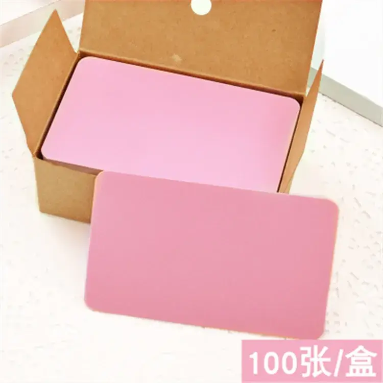 English Word Message Card Blank Handwritten Learning - Image 7