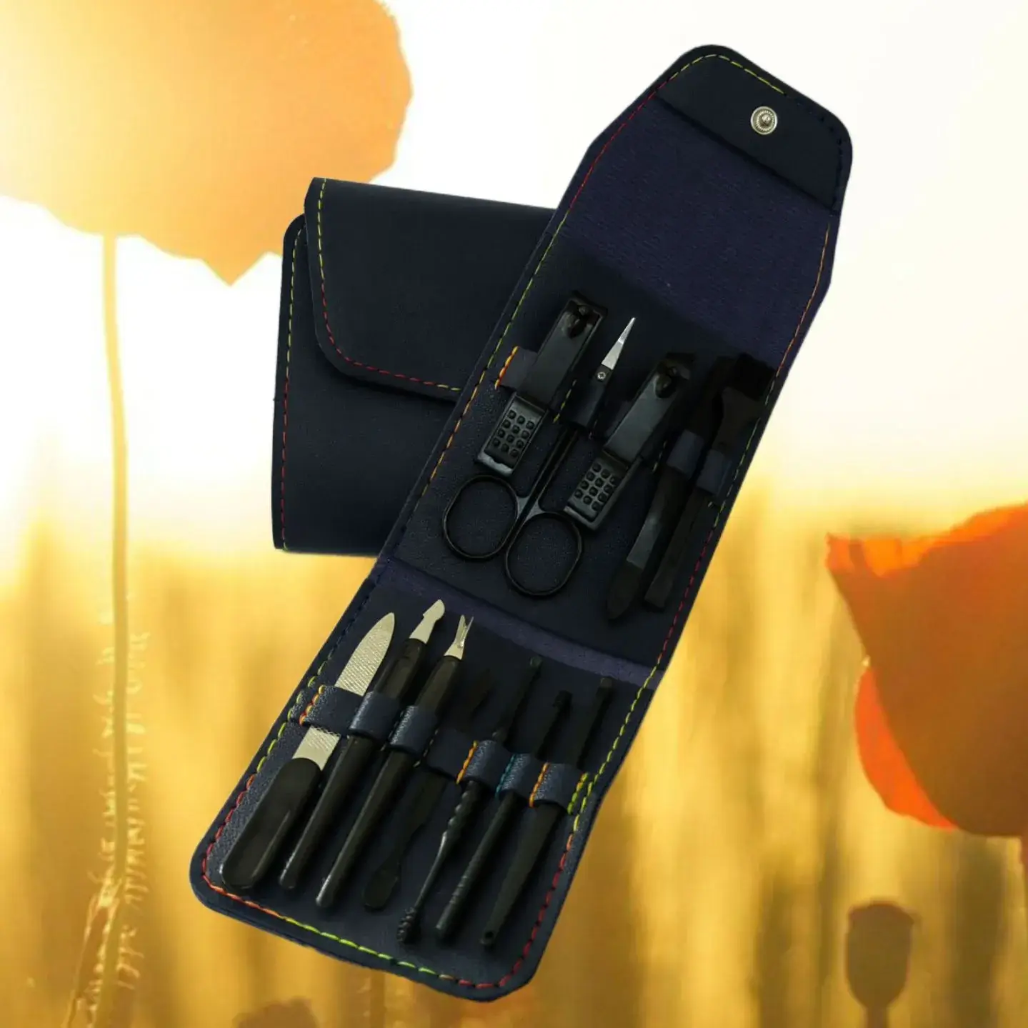 Acne Needle Set for Blackhead Removal with Leather Case