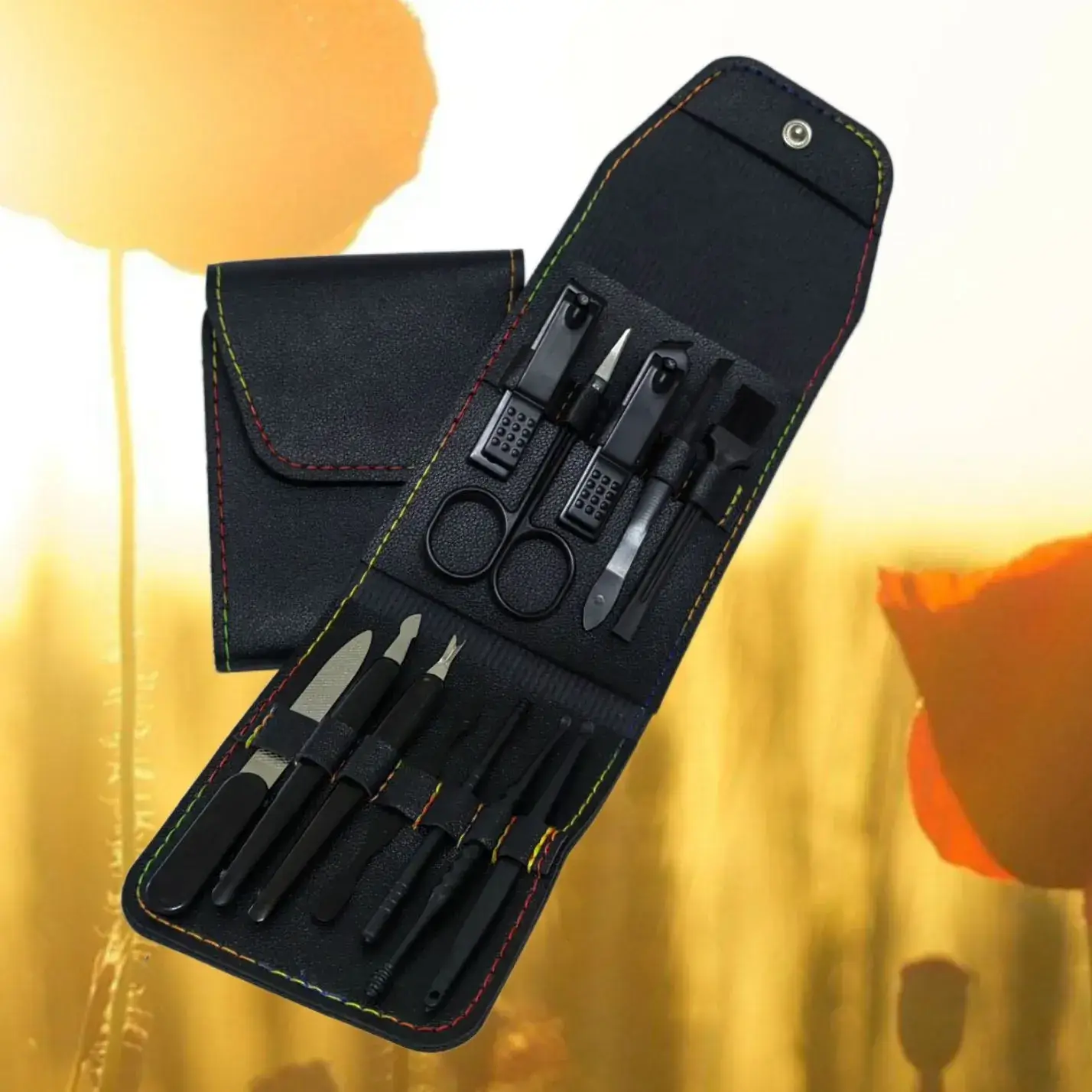 Acne Needle Set for Blackhead Removal with Leather Case