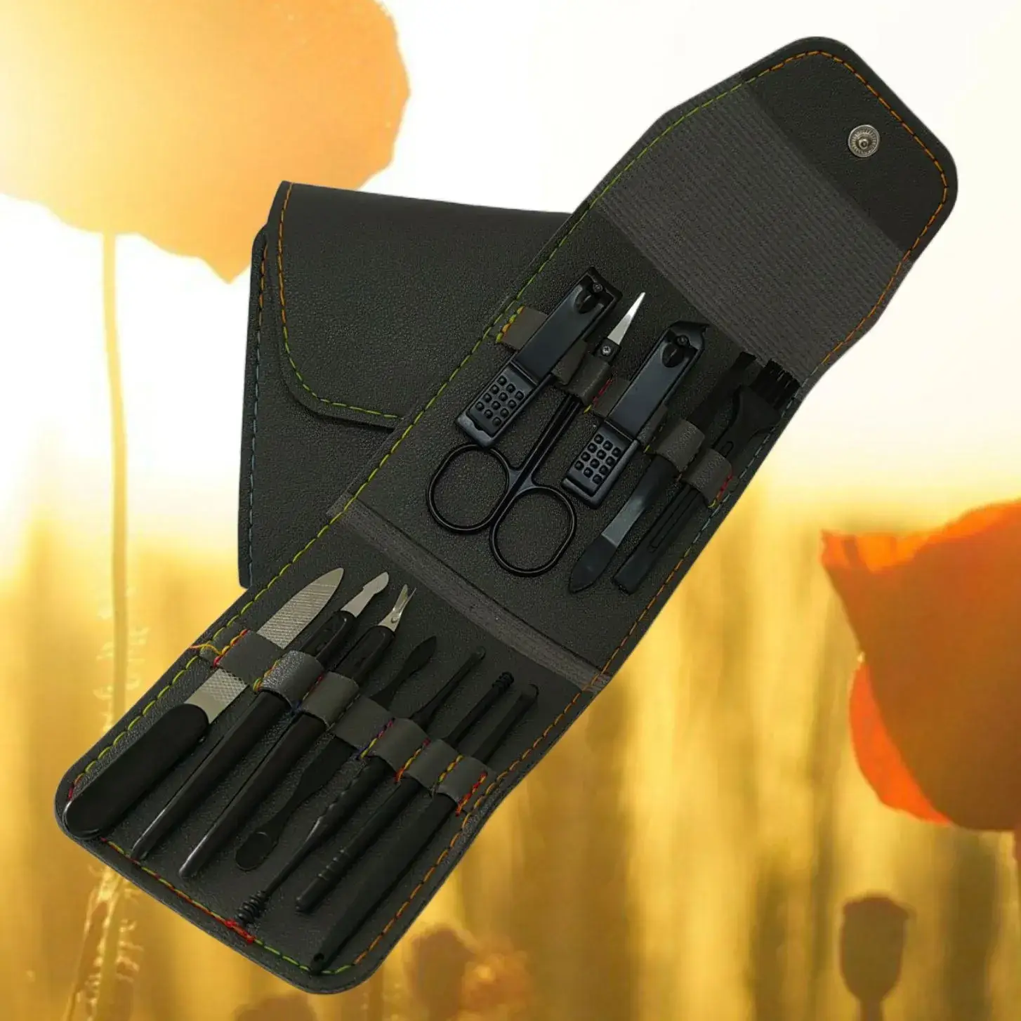 Acne Needle Set for Blackhead Removal with Leather Case