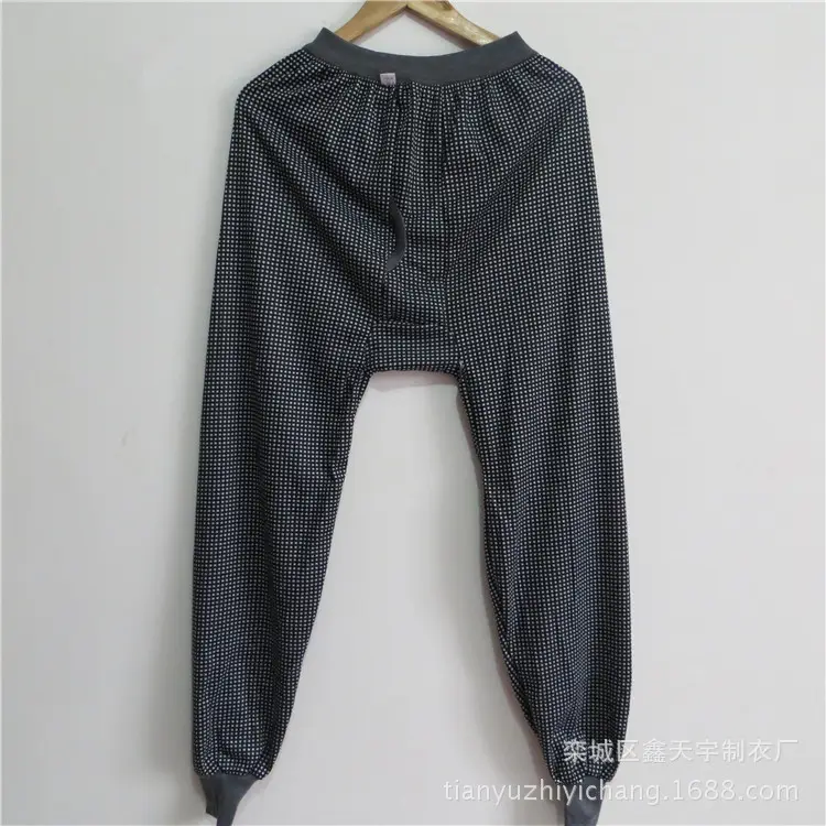 Factory Wholesale Plus-Size Jacquard Leggings - Image 4