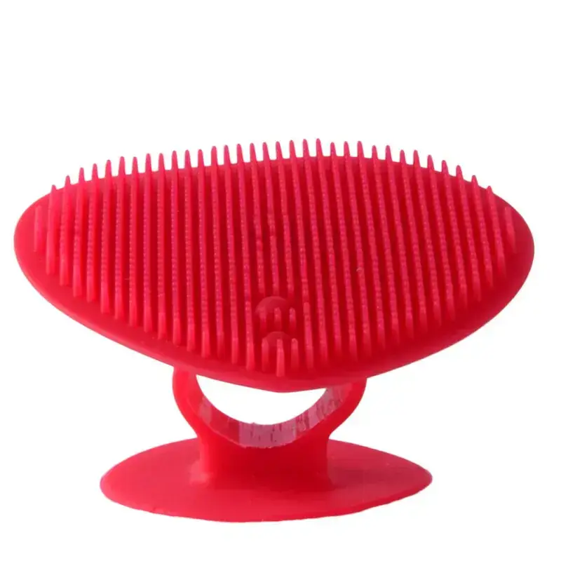 Soft Silicone Face Wash Brush with Suction Cup - Image 2