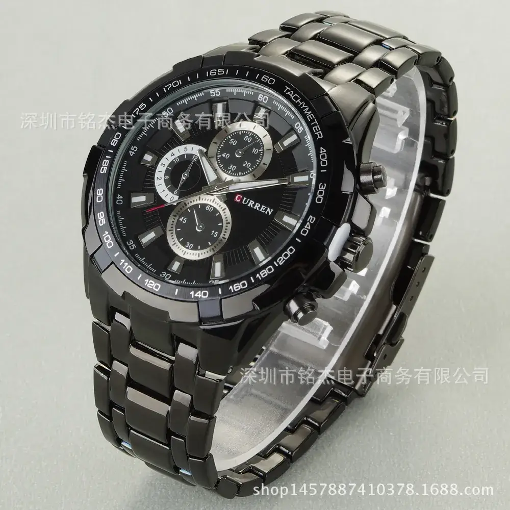 Men's Stainless Steel Chronograph Watch with GPS - Image 2