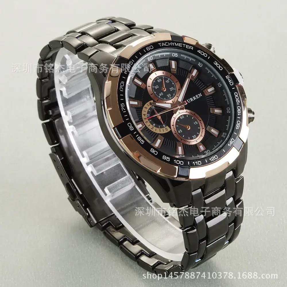 Men's Stainless Steel Chronograph Watch with GPS - Image 3