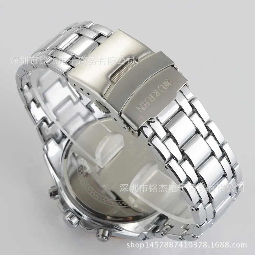 Men's Stainless Steel Chronograph Watch with GPS - Image 4