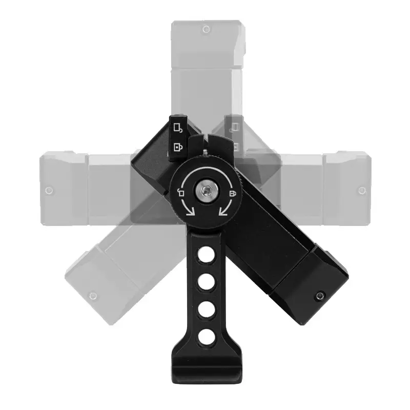 One-Line Type Mobile Phone Clip E-Shaped Clip Rotating All-Metal Horizontal and Vertical Shooting Live Broadcast Tripod Fixed Clip Green Screen Live Broadcast Digital Computer - Image 4