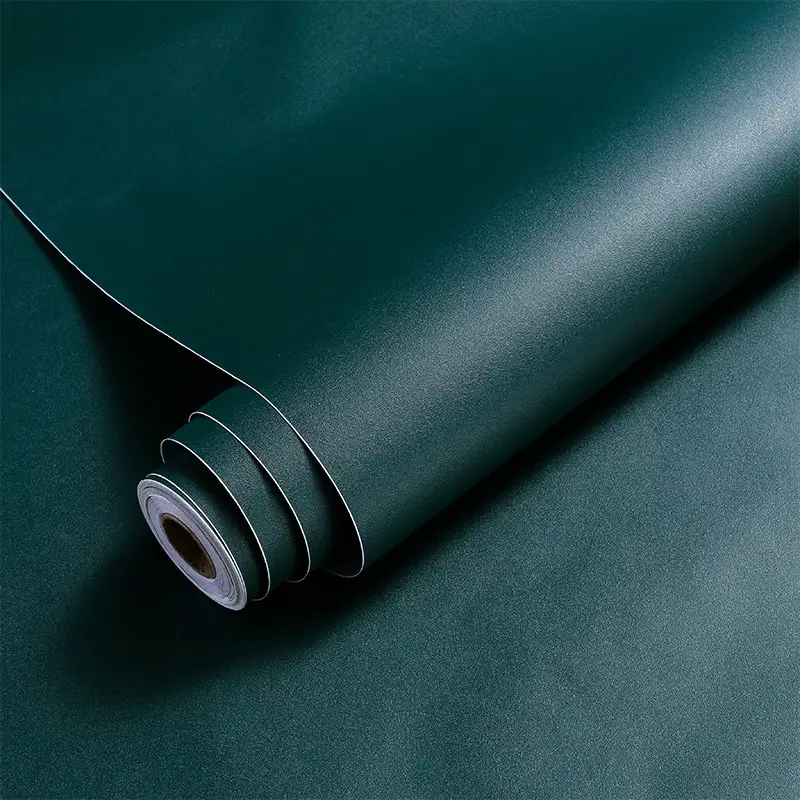 Solid Color Wallpaper Self-adhesive Dormitory Waterproof Wallpaper Thickened Bedroom Living Room Warm Stickers Renovation Background Wall Stickers - Image 15