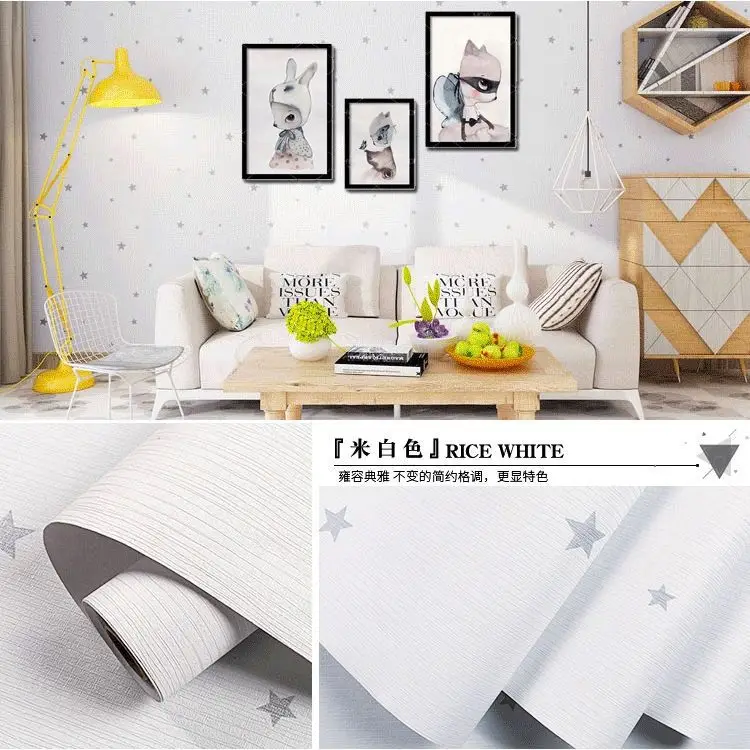 Solid Color Wallpaper Self-adhesive Dormitory Waterproof Wallpaper Thickened Bedroom Living Room Warm Stickers Renovation Background Wall Stickers - Image 29