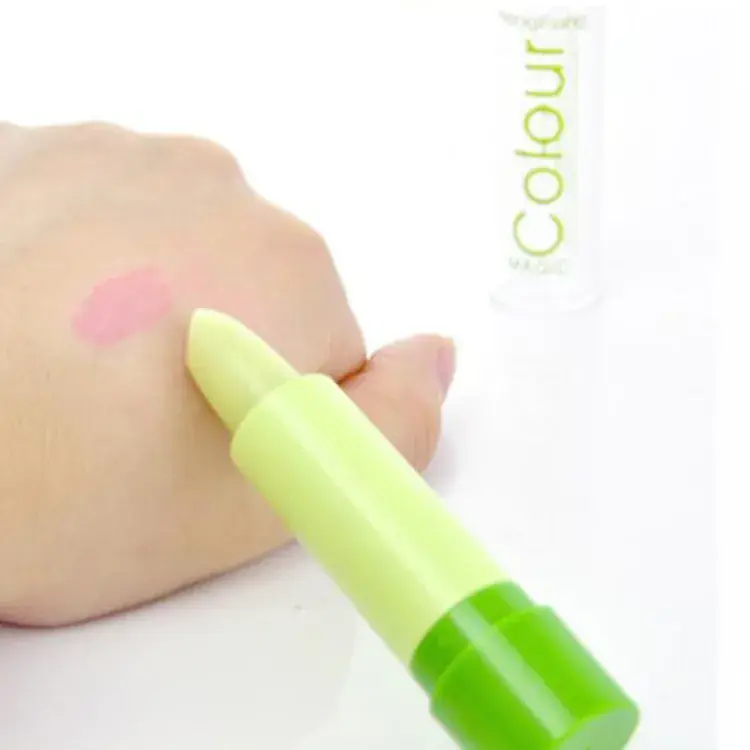 Aloe Vera Green Lipstick for Girls Non-Fading Color-Changing - Image 5