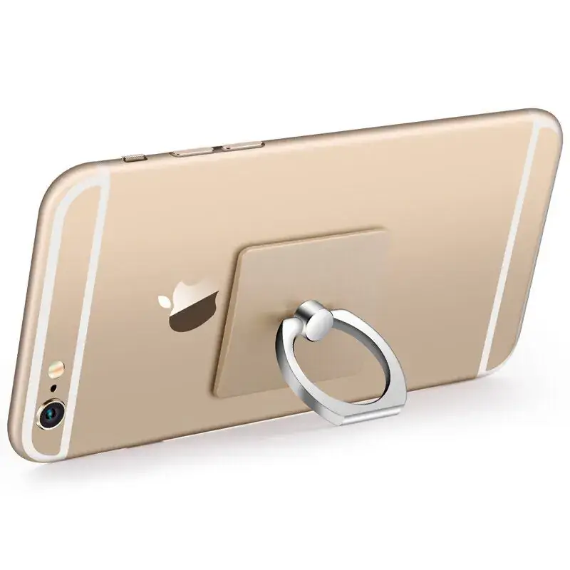 Gold Phone Holder with Magnetic Ring Stand - Image 3
