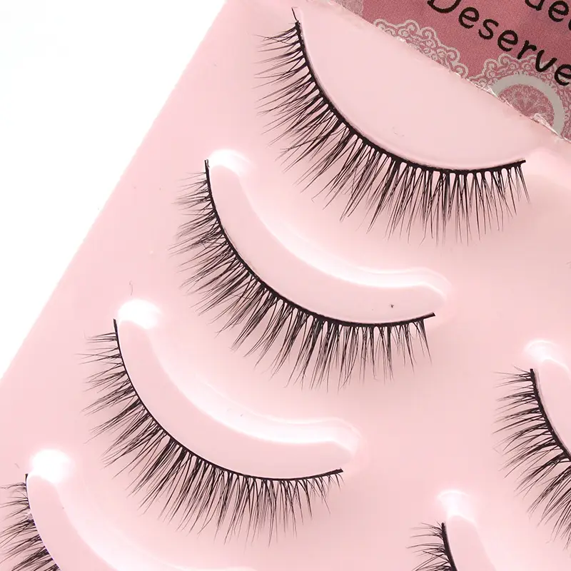 Meiliyue False Eyelashes 5B-2 Japanese Style 5 Pairs - Image 5