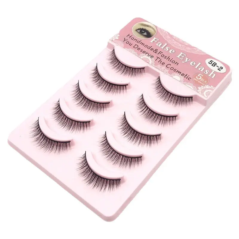 Meiliyue False Eyelashes 5B-2 Japanese Style 5 Pairs - Image 6
