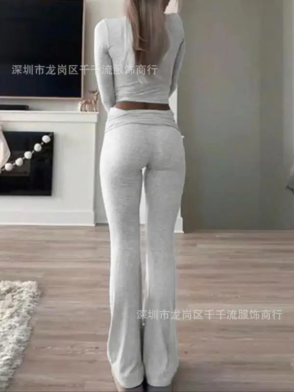 2024 Pink Slim Fit Long Sleeve Two-Piece Suit - Image 7