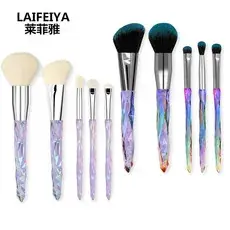 10 Piece Makeup Brush Set Wooden Handle 16mm Normal Use — feature 5