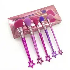 10 Piece Makeup Brush Set Wooden Handle 16mm Normal Use — feature 7