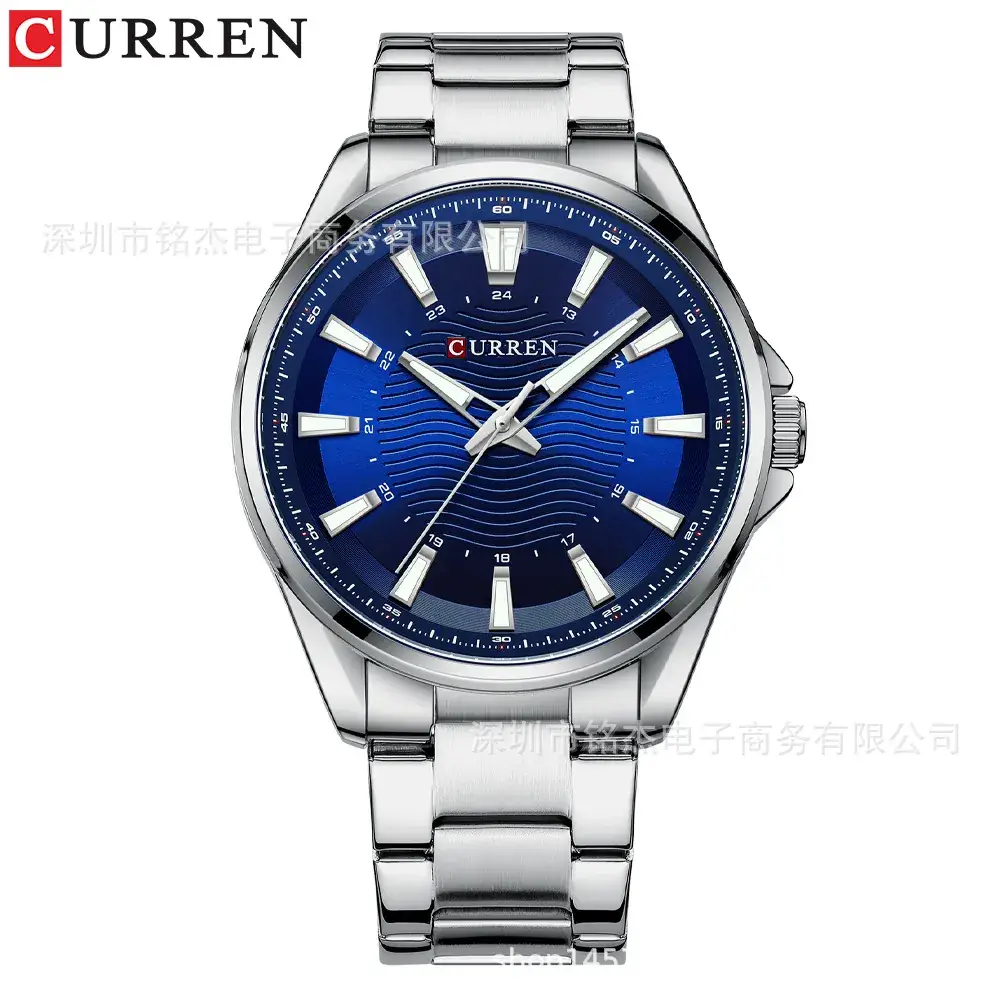 Curren Gold Waterproof Men's Quartz Watch