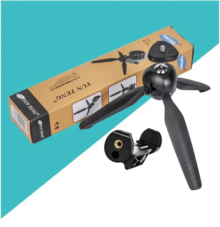 Yunteng Mini Tripod Phone Stand Selfie Stick - Image 4