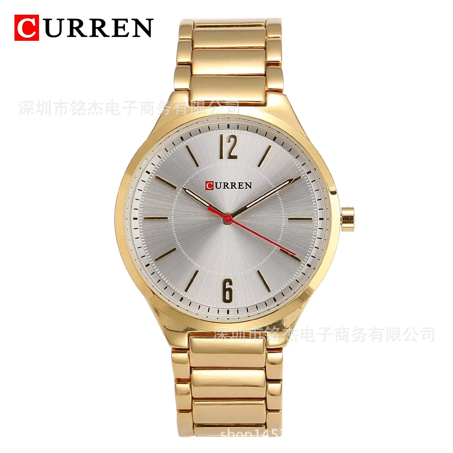 Men's Ultra-Thin Quartz Watch with Blue Dial - Image 7