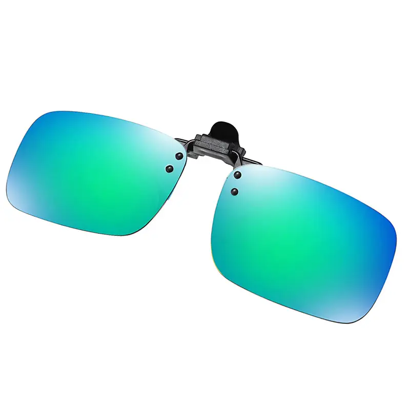 Anti-UV Flip-Up Sunglasses Clips Blue β feature 21