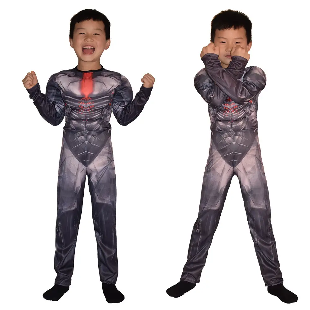 Hulk Winter Soldier Spider-Man Kids Suit Blue 110-140CM - Image 35