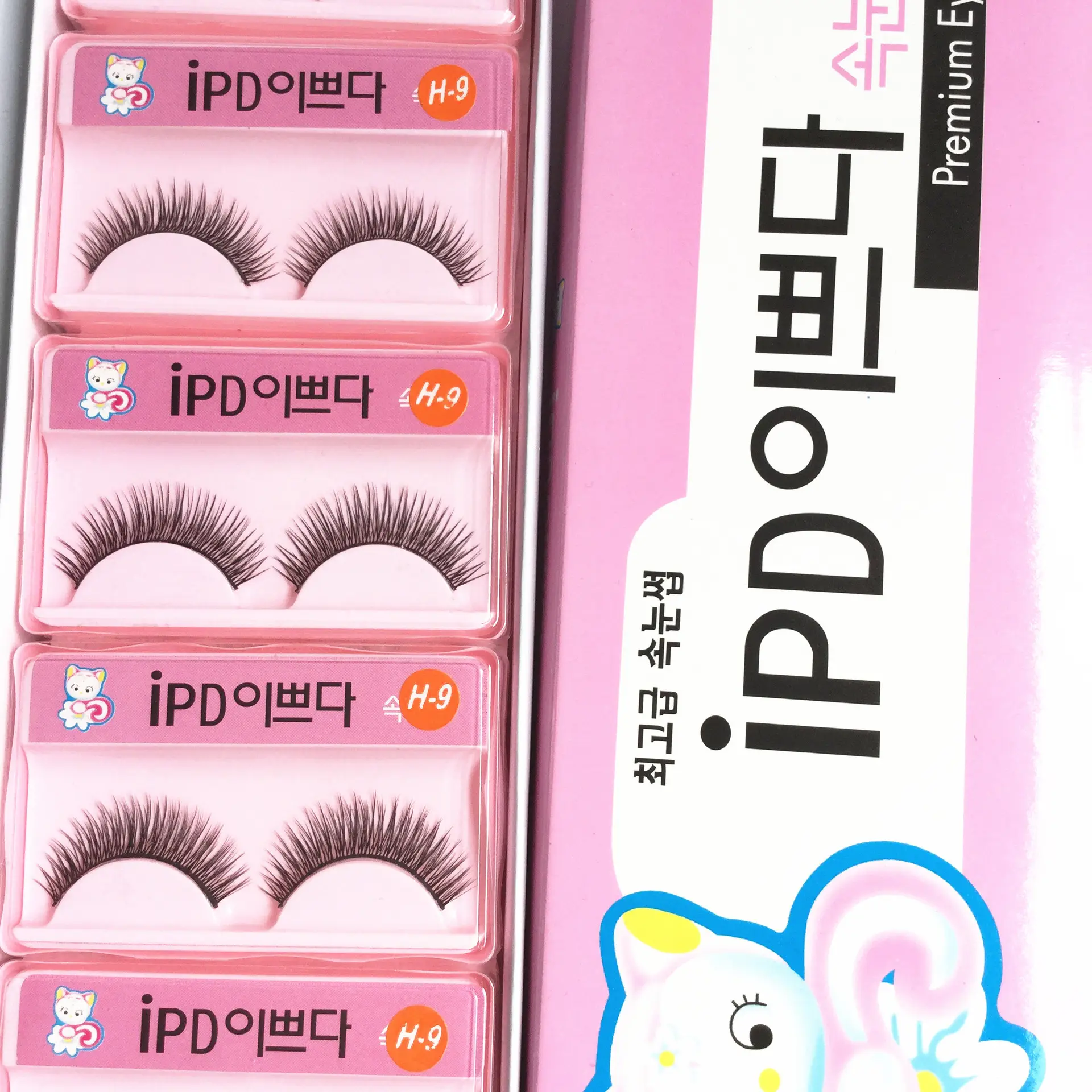 Xiao Mao H-9 False Eyelashes Thick Cross Natural Nude Makeup
