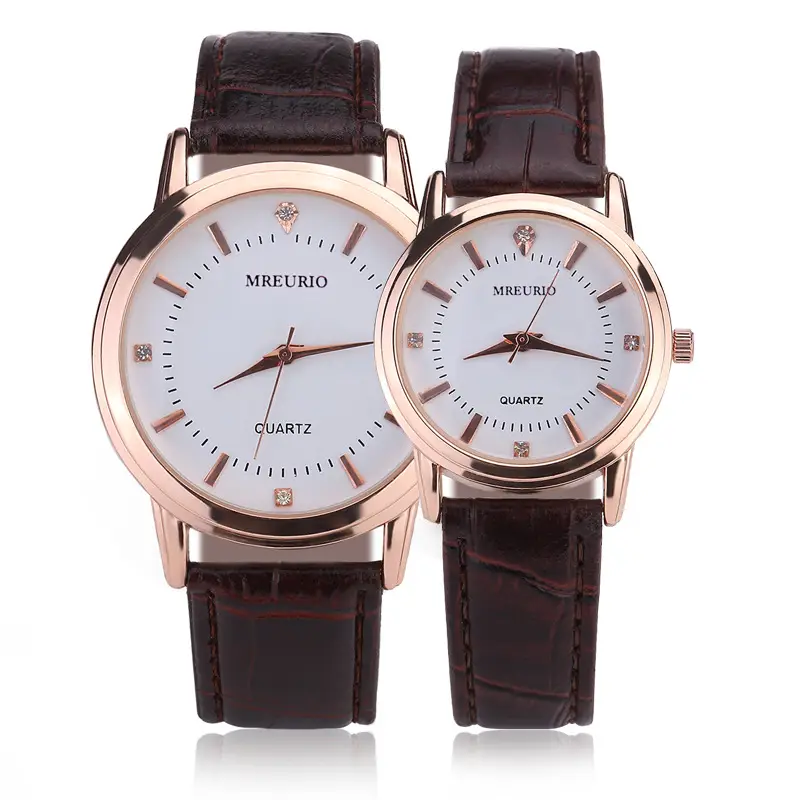 Live Broadcast Popular Couple Watch Quartz Watch Belt Women's Men's Watch Women's Men's Casual Factory Direct Sales Wholesale