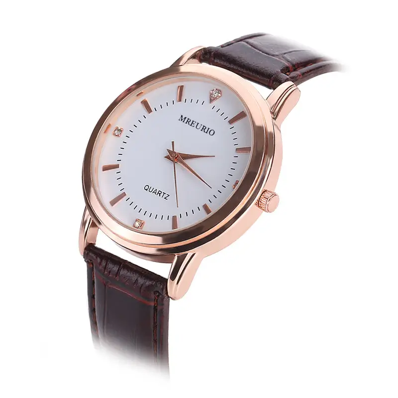 Live Broadcast Popular Couple Watch Quartz Watch Belt Women's Men's Watch Women's Men's Casual Factory Direct Sales Wholesale