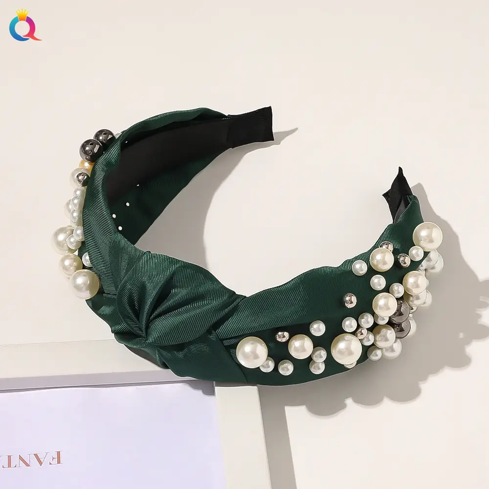 Pearl Knotted Hairbands for Women Wholesale
