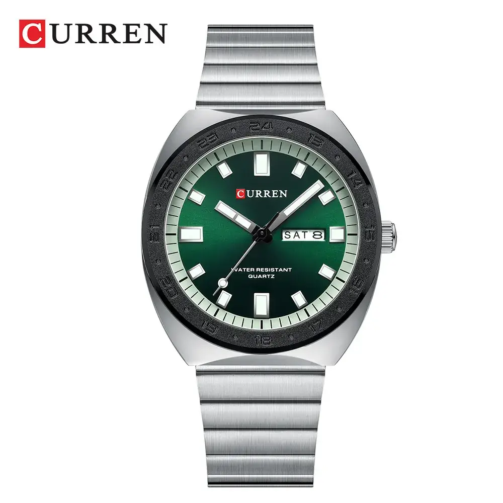 CURREN Men's Waterproof Quartz Watch with Blue Dial - Image 6