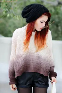 2024 V-Neck Plus Size Solid Color Sweater — feature 38