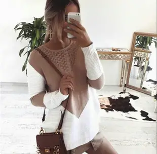 2024 V-Neck Plus Size Solid Color Sweater — feature 39