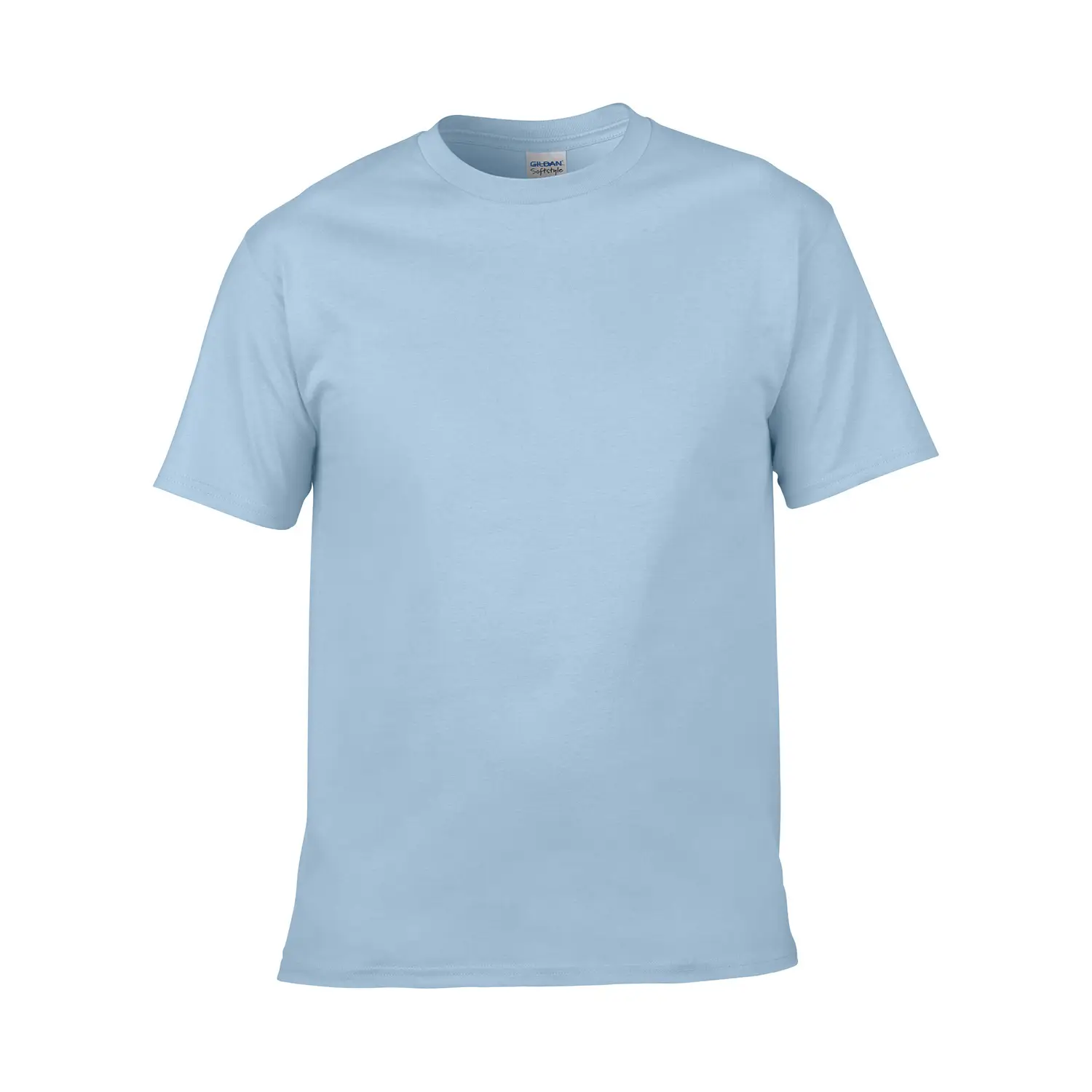 Black Cotton Crewneck T-Shirt Short Sleeve - Image 9