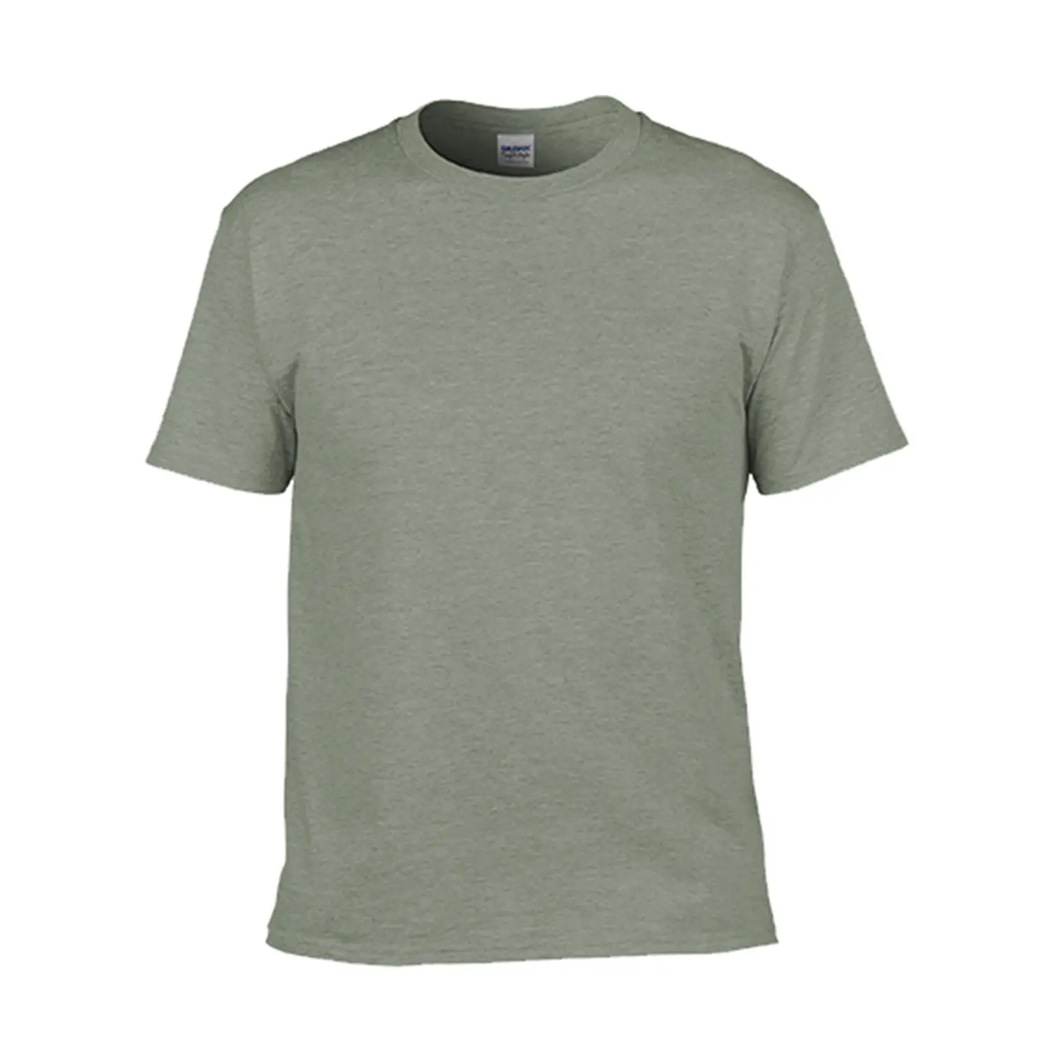 Black Cotton Crewneck T-Shirt Short Sleeve - Image 15