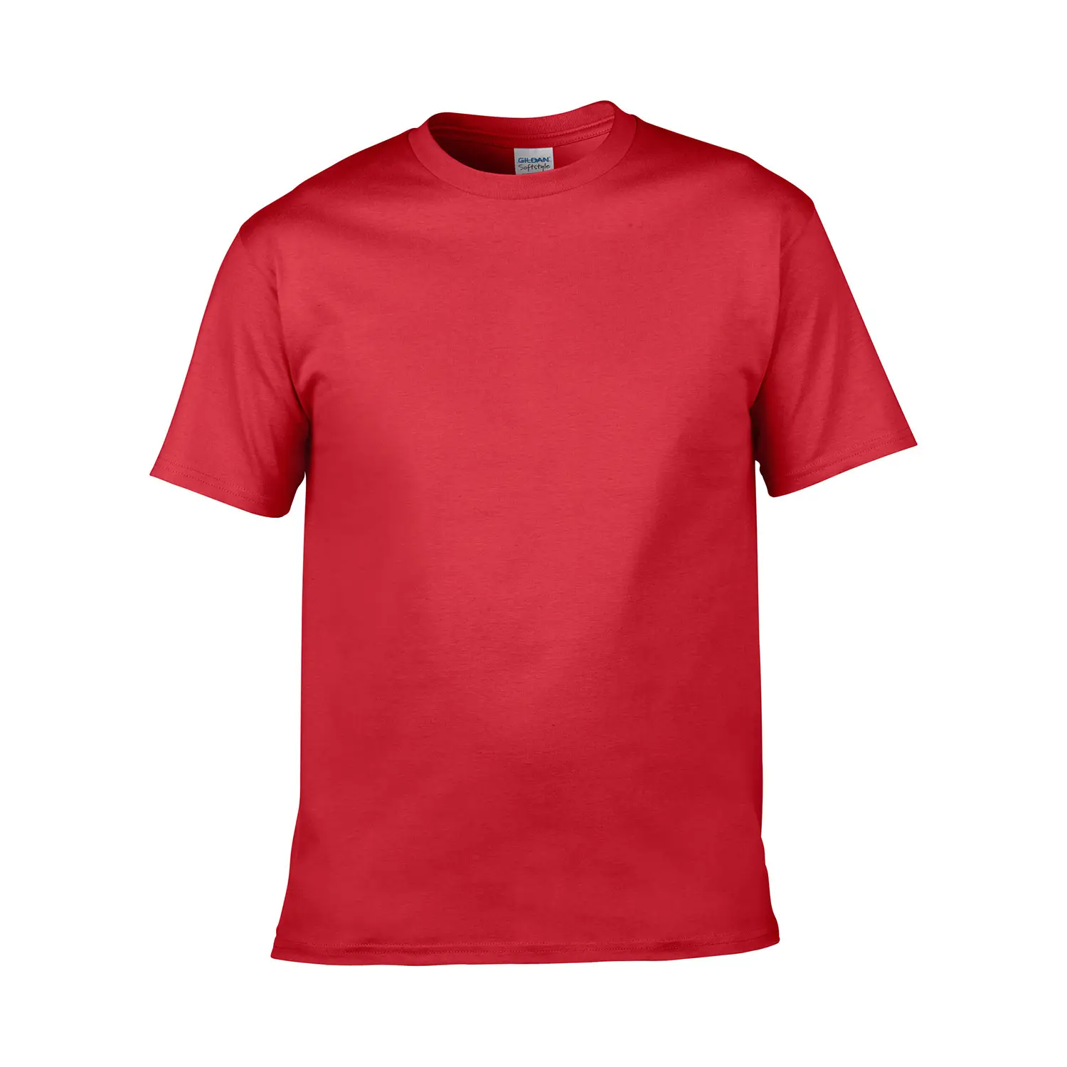 Black Cotton Crewneck T-Shirt Short Sleeve - Image 2