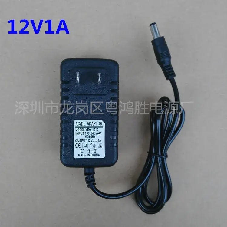 12v1a Power Adapter for LED Light Strip CCTV Monitoring - Image 2