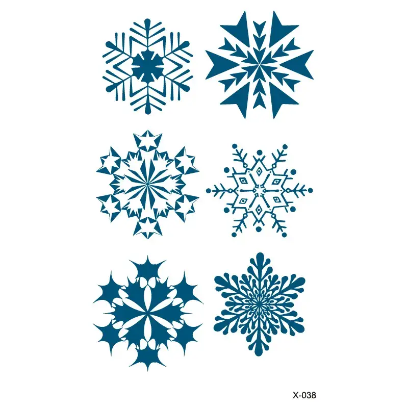 Small Star Tattoo Stickers Black 100pcs Wholesale Korea - Image 38