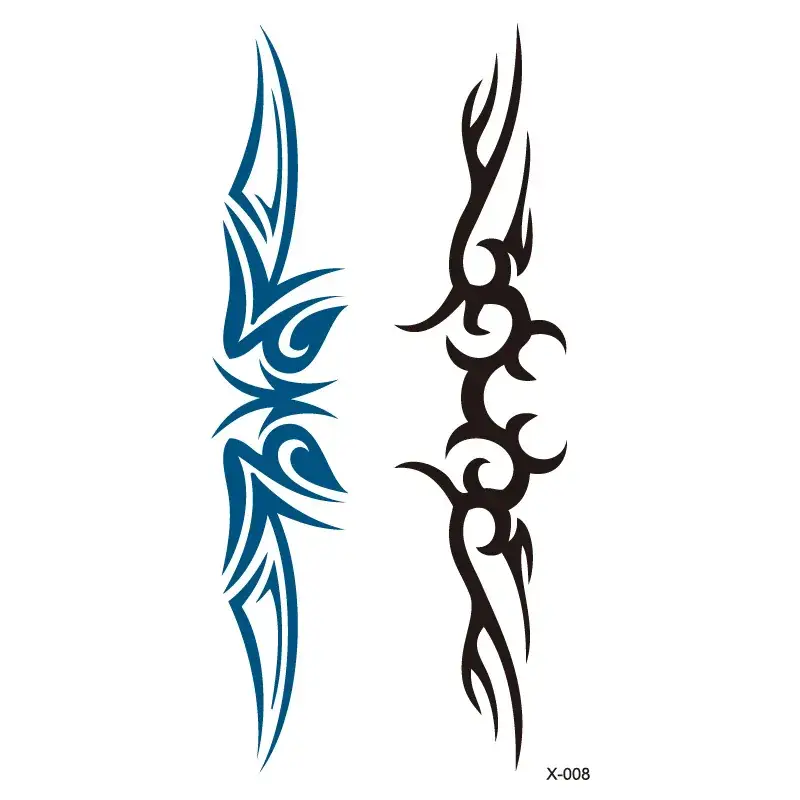 Small Star Tattoo Stickers Black 100pcs Wholesale Korea - Image 8