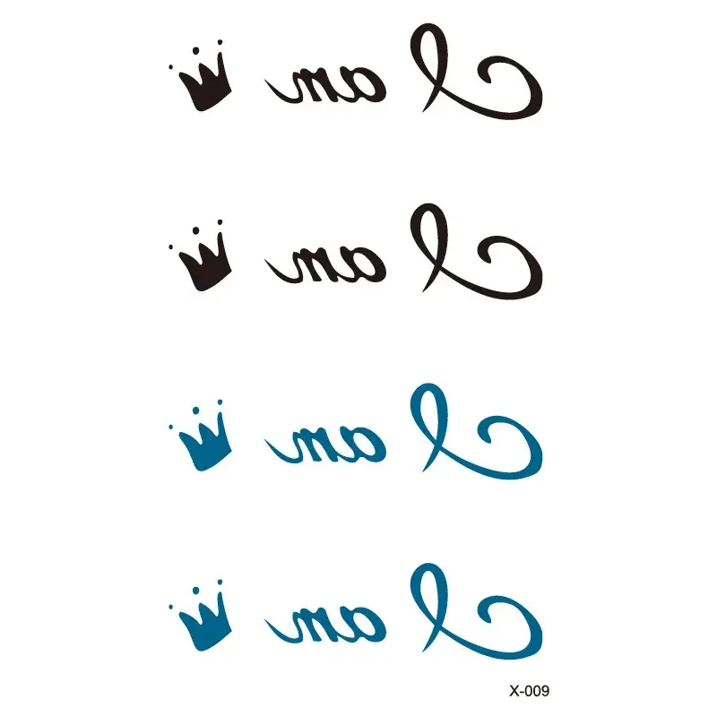 Small Star Tattoo Stickers Black 100pcs Wholesale Korea - Image 9