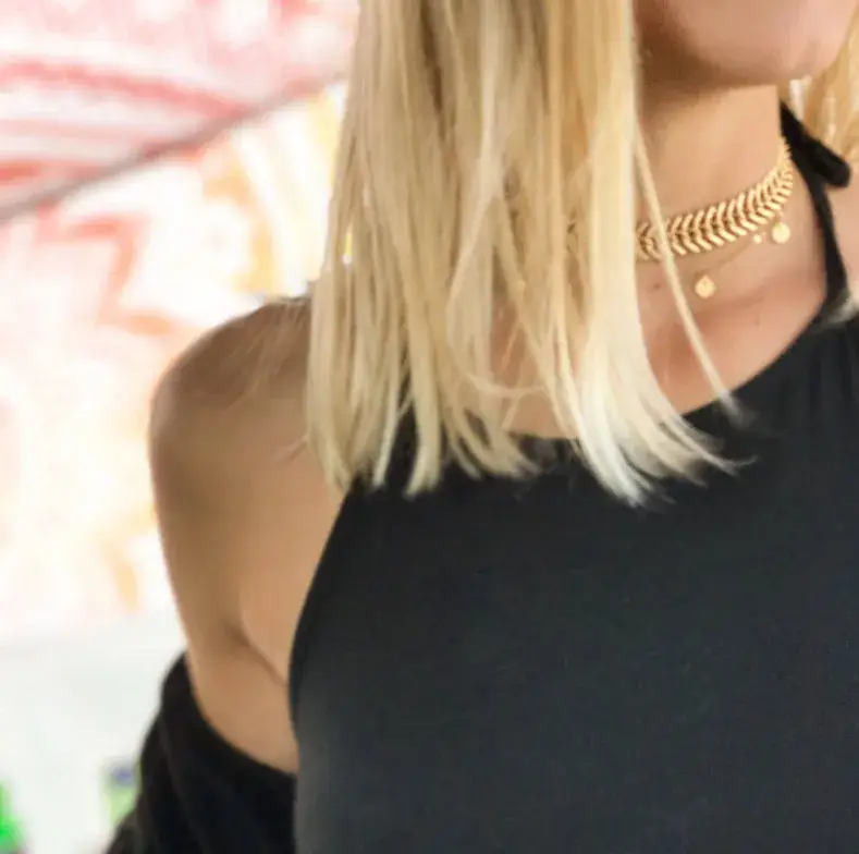 European American Fish Bone Necklace Women's Short Chain - Image 2