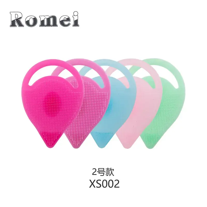 Silicone Bath Brush Multi Color 100x100mm - Image 3