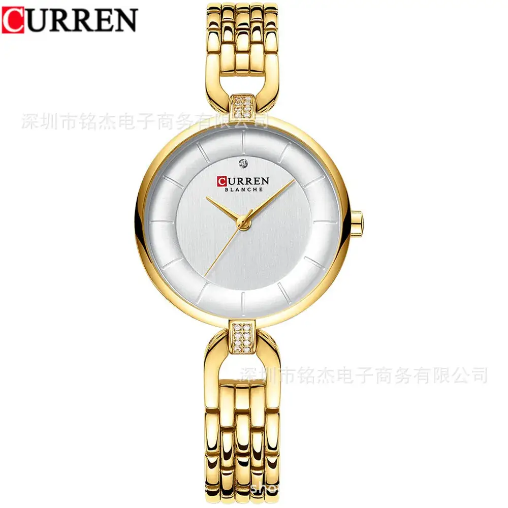 CURREN Women's Black Quartz Watch Ultra-Thin Waterproof - Image 6
