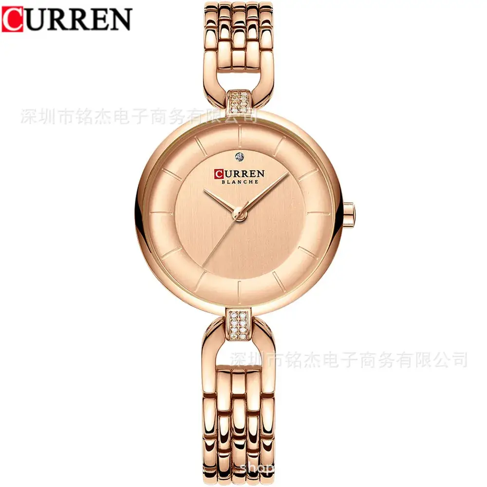 CURREN Women's Black Quartz Watch Ultra-Thin Waterproof - Image 3