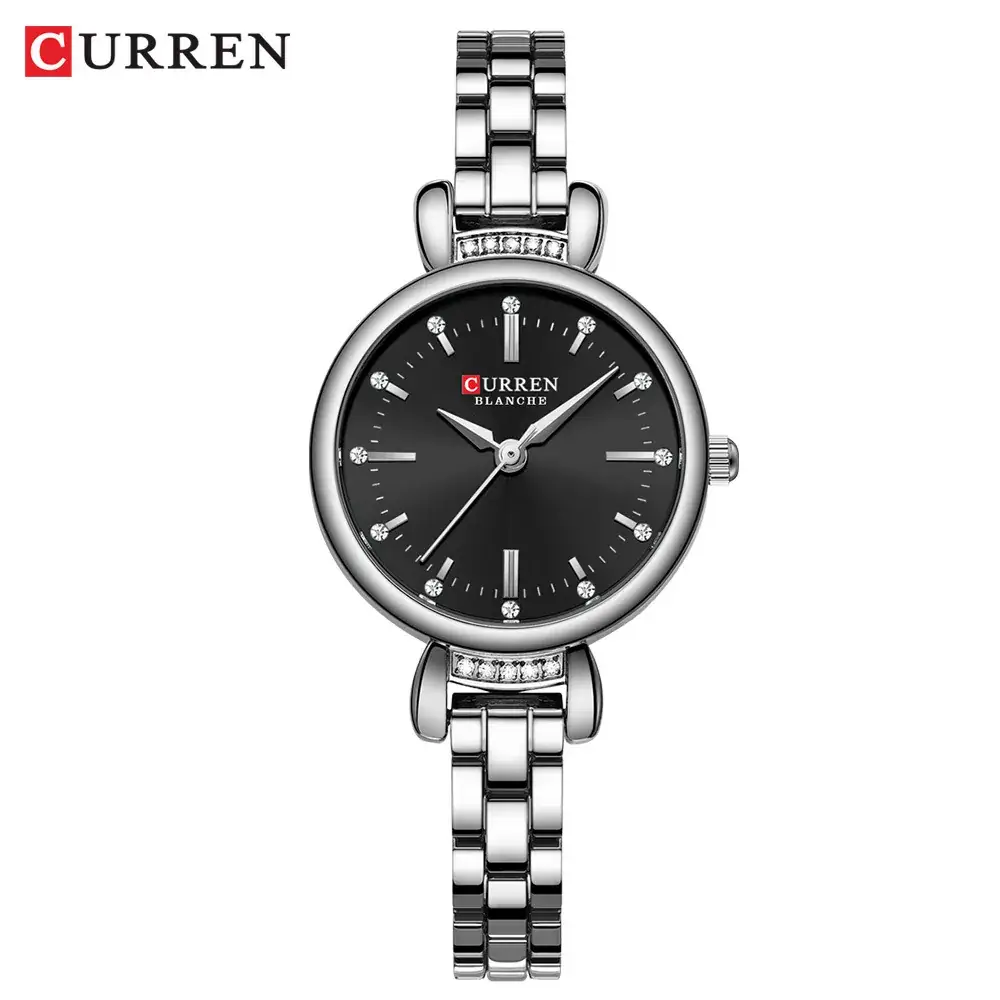 Curren Women's Gold Quartz Watch with Diamond Dial - Image 10