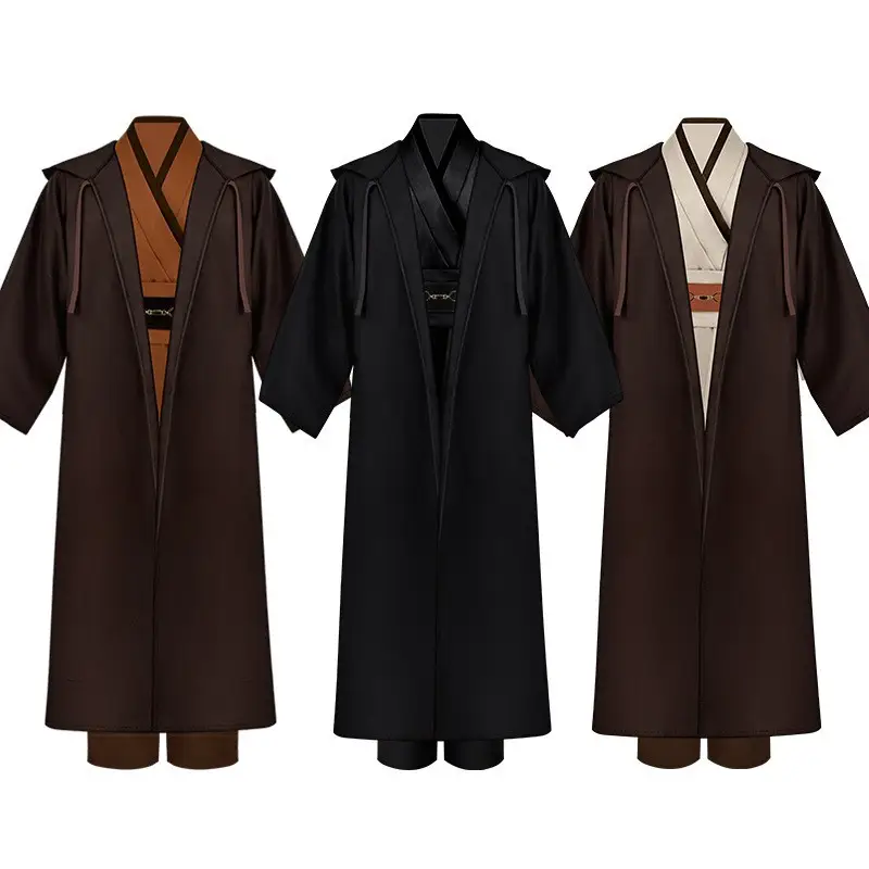 Black Star Wars Jedi Warrior Costume Set — feature 6