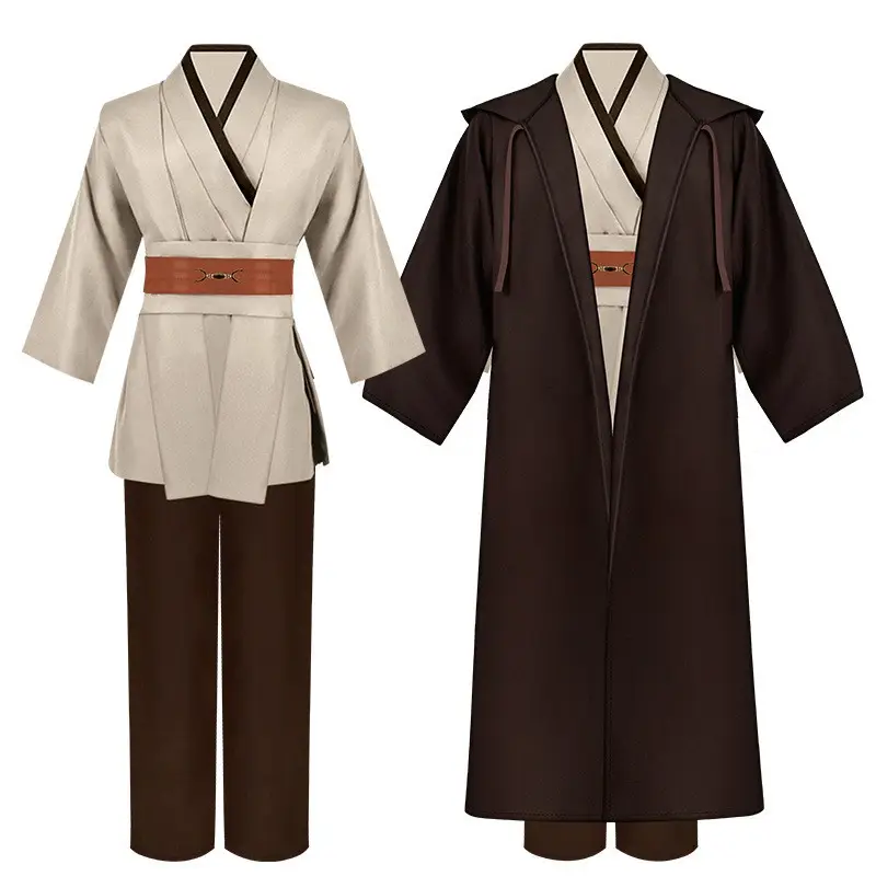 Black Star Wars Jedi Warrior Costume Set - Image 4