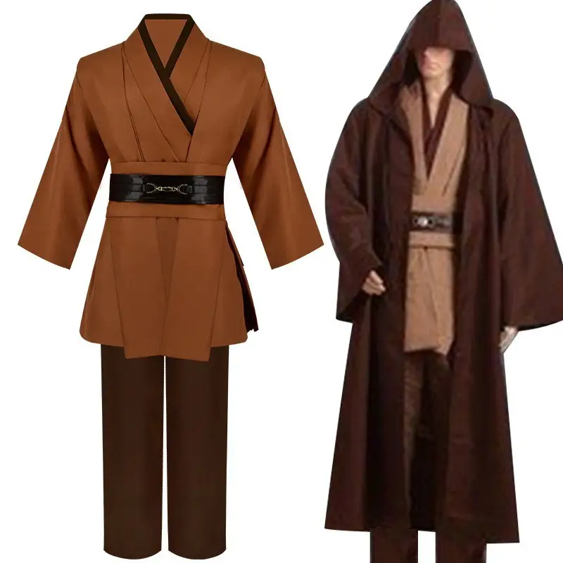 Black Star Wars Jedi Warrior Costume Set - Image 5