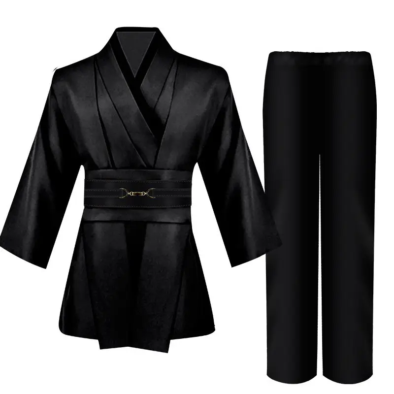 Black Star Wars Jedi Warrior Costume Set - Image 6