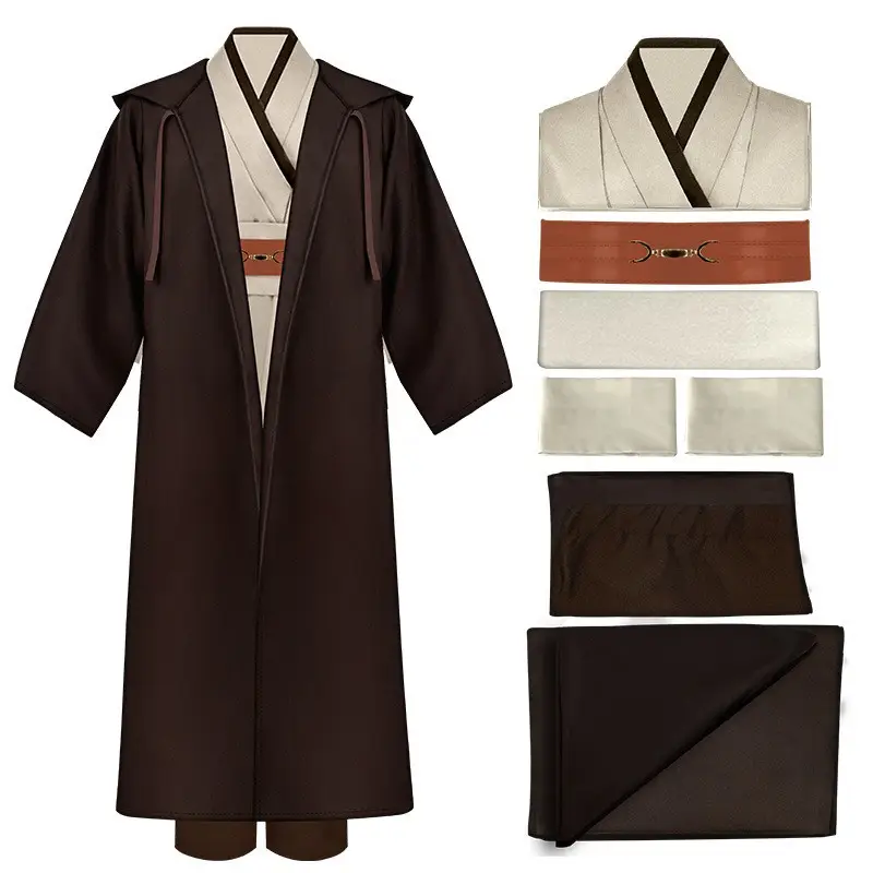 Black Star Wars Jedi Warrior Costume Set — feature 13