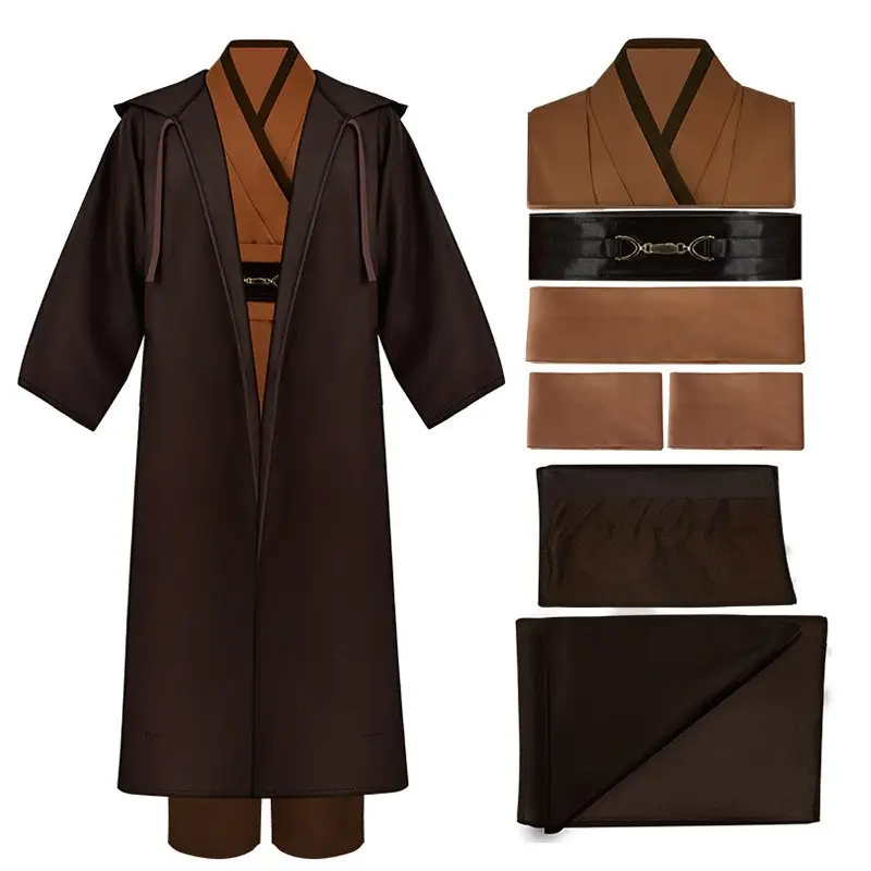 Black Star Wars Jedi Warrior Costume Set — feature 14